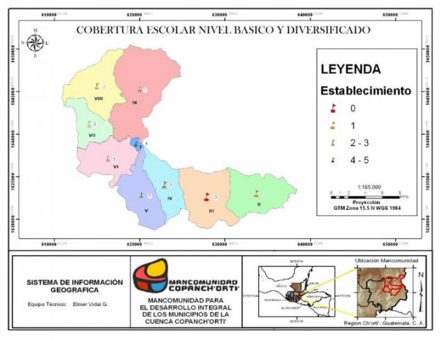 Escolaridad Básico y Diversificado, Jocotán, Chiquimula, Guatemala