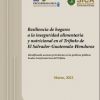 Informe de Resiliencia de hogares a la inseguridad alimentaria y nutricional en el Trifinio de El Salvador - Guatemala - Honduras