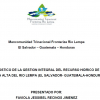 Diagnóstico de la Gestión Integral del Recurso Hídrico Rio Lempa 2013