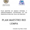 Plan maestro de manejo integral y aprovechamiento sustentable de los principales rios del Valle de Sesecapa